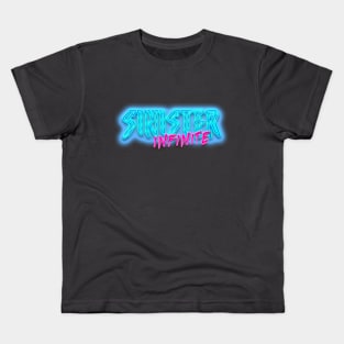 SINISTER INFINITE 80s Text Effects 5 Kids T-Shirt